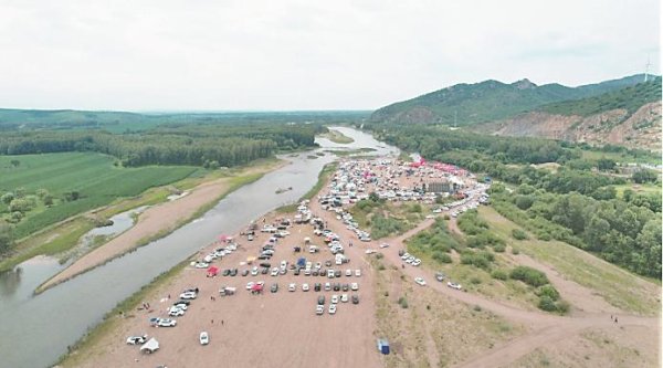 八戒策略 沐清风 游龙江｜山地河滩露营大会启幕
