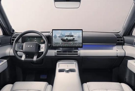 尚融 采用极简设计风格 方程豹钛7内饰官图发布